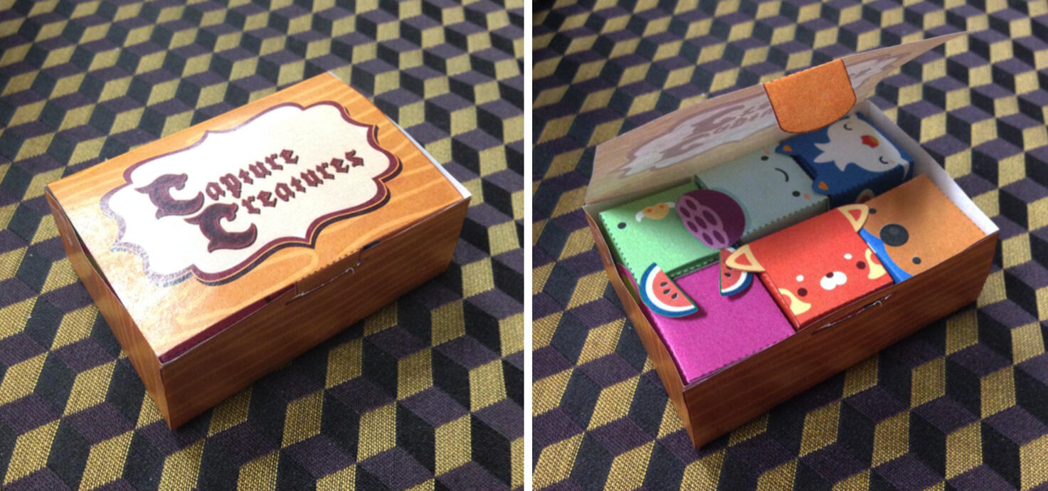 Capture Creatures Papercraft